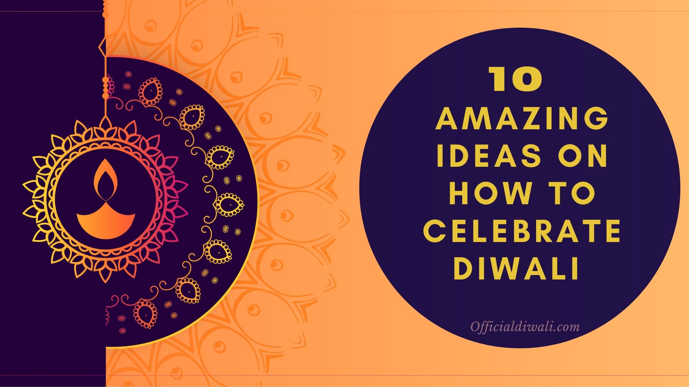 how to celebrate diwali at home