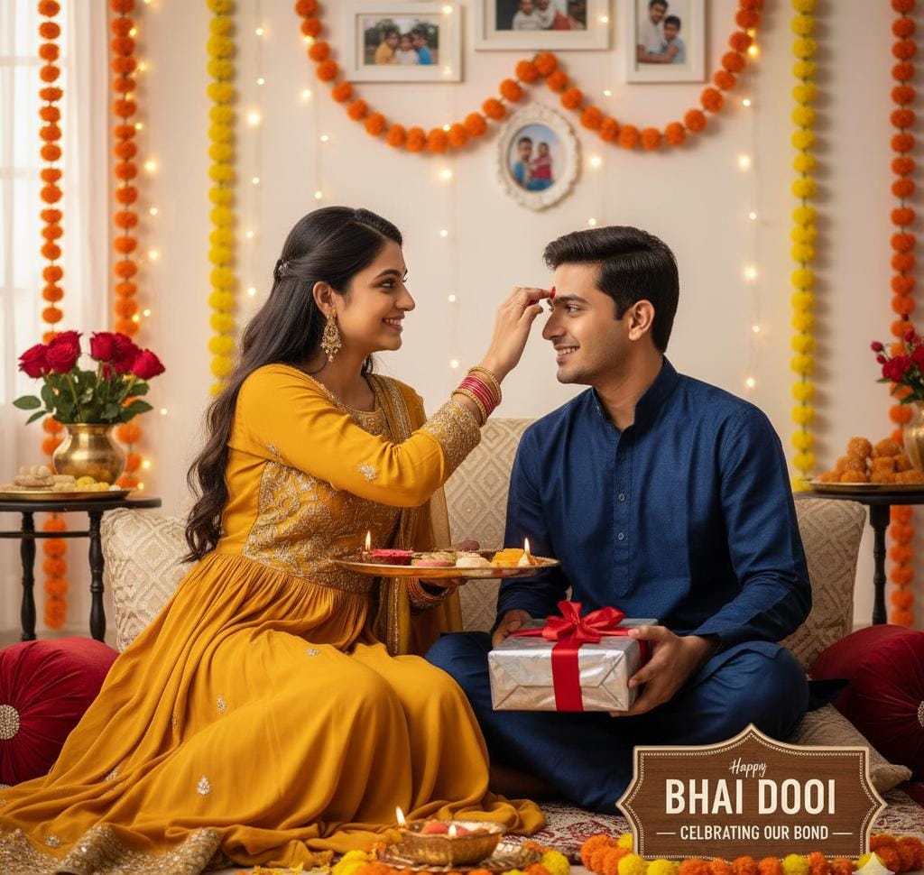 51+ Latest Bhai Dooj Messages Wishes भाई-दूज की बधाई - officialdiwali.com